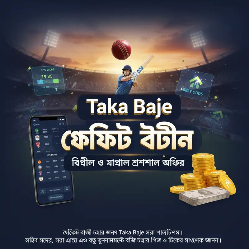 taka baje ক্রিকেট বেটিং টিপস এবং অফার