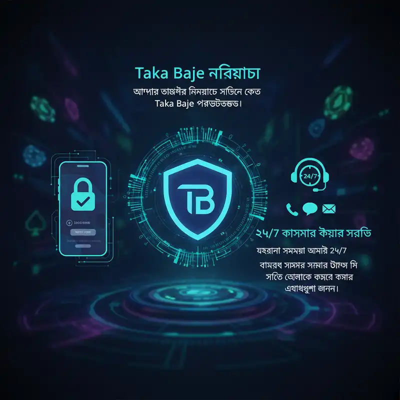 Taka Baje কাস্টমার সাপোর্ট এবং নিরাপত্তা